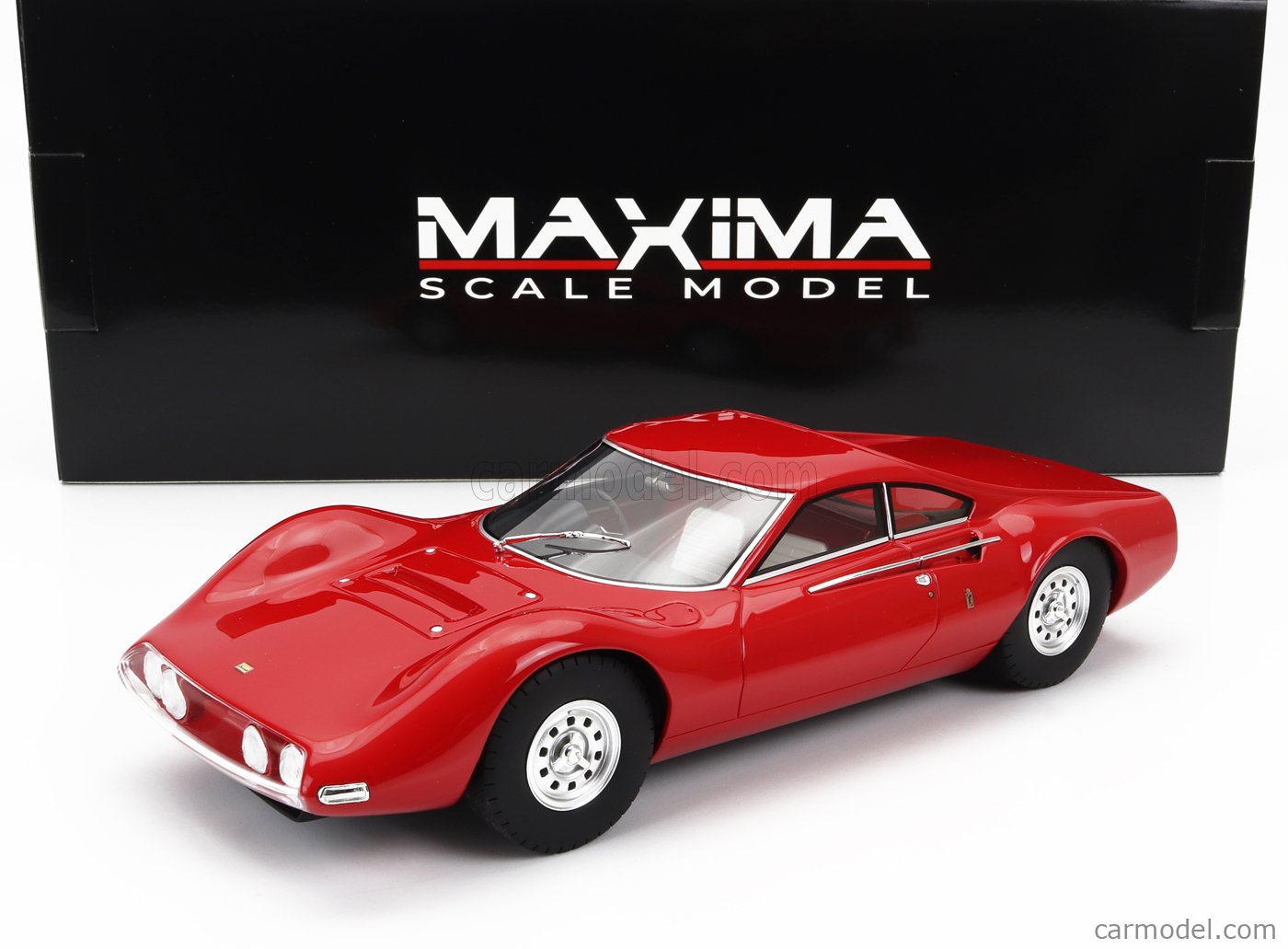 MAXIMA MAX002030 Scale 1/18  FERRARI DINO 206 BERLINETTA SPECIALE PININFARINA 1965 RED