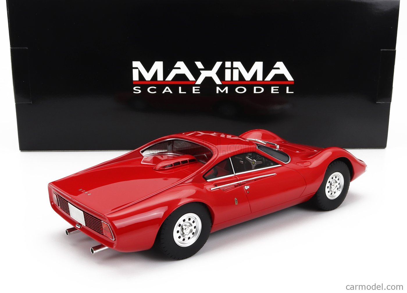 MAXIMA MAX002030 Scale 1/18  FERRARI DINO 206 BERLINETTA SPECIALE PININFARINA 1965 RED