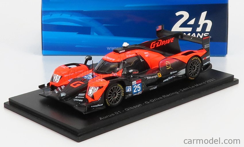 Miniature Spark 1/43 - Aurus 01 N°25 G-Drive Racing - 24H Le Mans 2021 - Résine