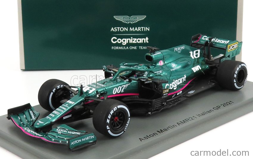 ASTON MARTIN - F1 AMR21 MERCEDES M12 EQ POWER+ TEAM COGNIZANT FORMULA ONE N  18 ITALY GP 2021 LANCE STROLL