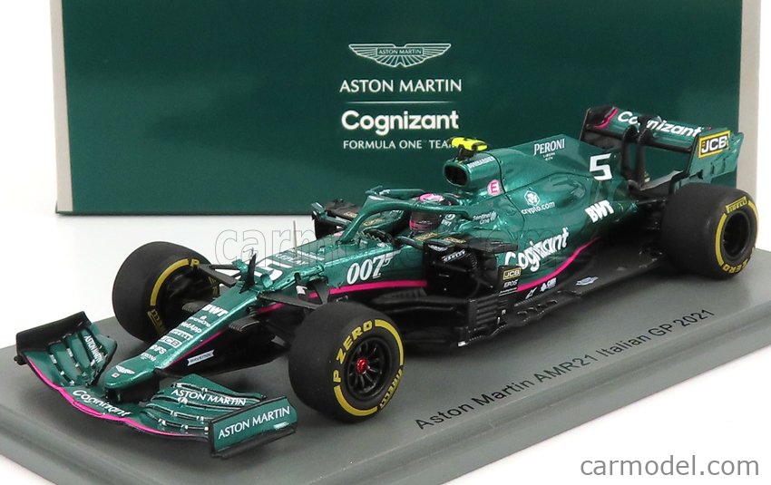 ASTON MARTIN - F1 AMR21 MERCEDES M12 EQ POWER+ TEAM COGNIZANT FORMULA ONE N  5 ITALY GP 2021 SEBASTIAN VETTEL