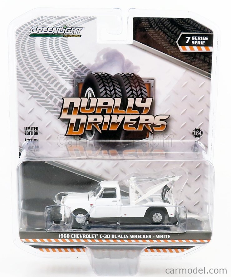 GREENLIGHT 46070A Scale 1/64 | CHEVROLET C-30 DUALLY TRUCK 1968 CARRO ...