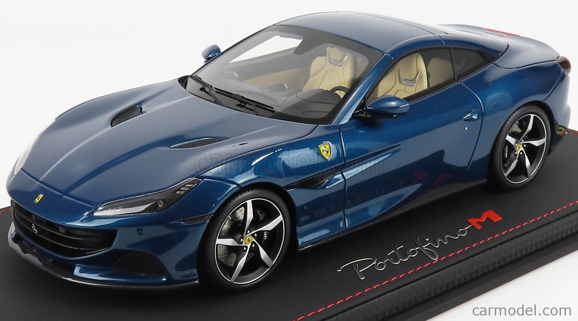 FERRARI - PORTOFINO M (MODIFICATA) SPIDER CLOSED ROOF 2020 - CON VETRINA -  WITH SHOWCASE