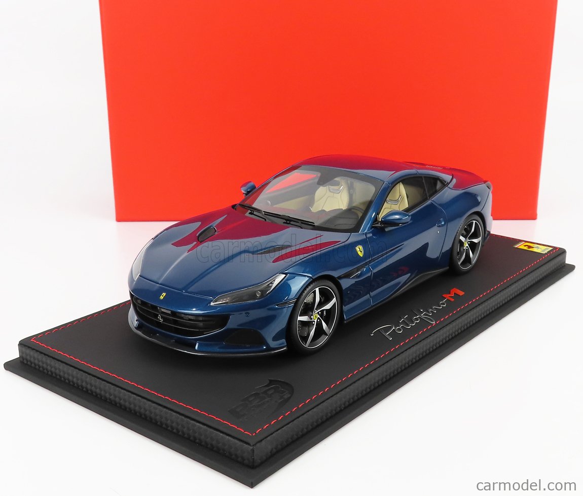 FERRARI - PORTOFINO M (MODIFICATA) SPIDER CLOSED ROOF 2020 - CON VETRINA -  WITH SHOWCASE