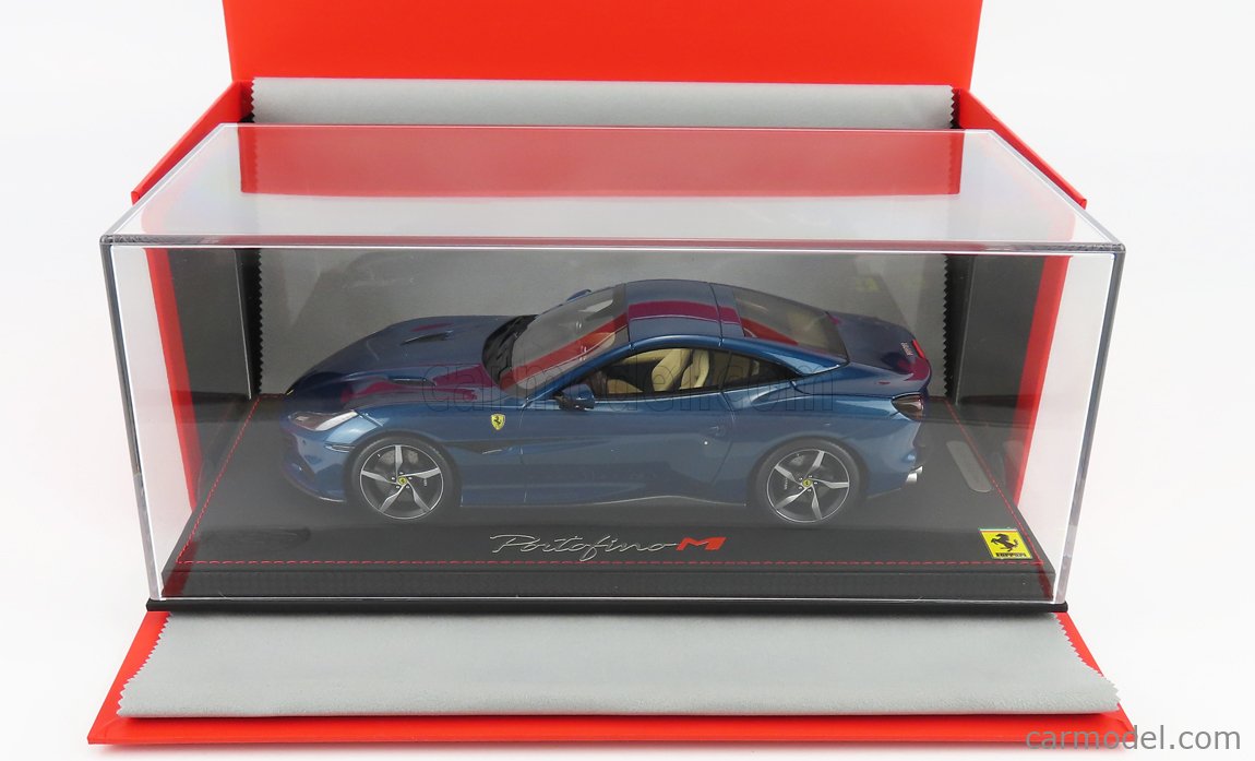 FERRARI - PORTOFINO M (MODIFICATA) SPIDER CLOSED ROOF 2020 - CON VETRINA -  WITH SHOWCASE