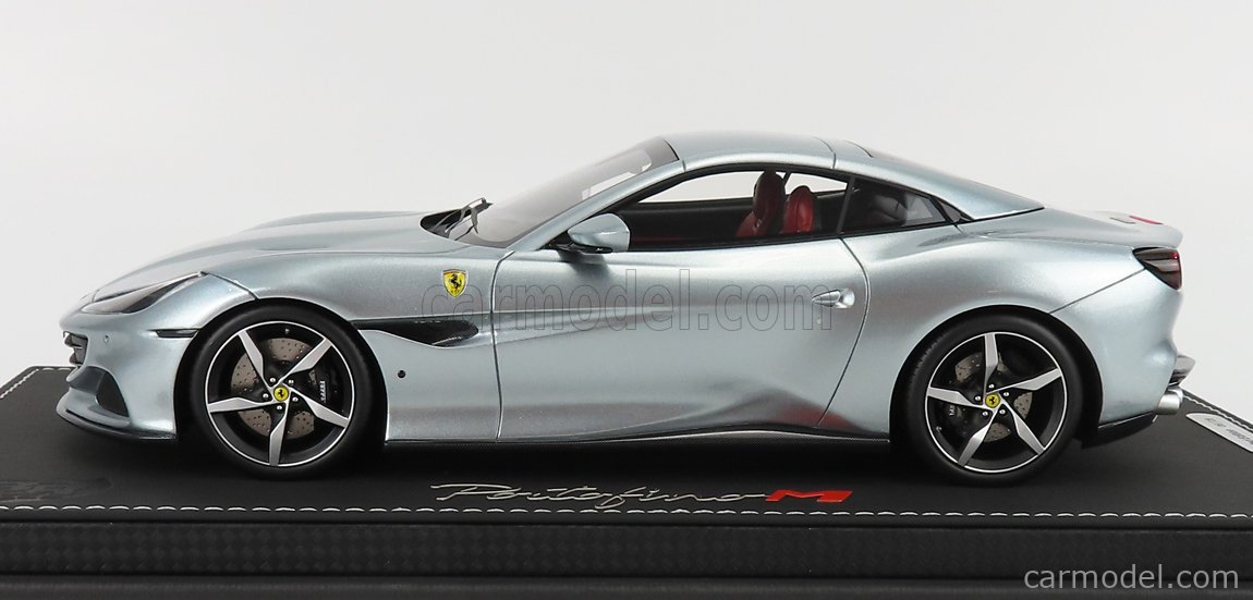BBR Ferrari Portofino M Spider 1/43 – Toit Fermé, Couleur Grigio Alloy, Prévente