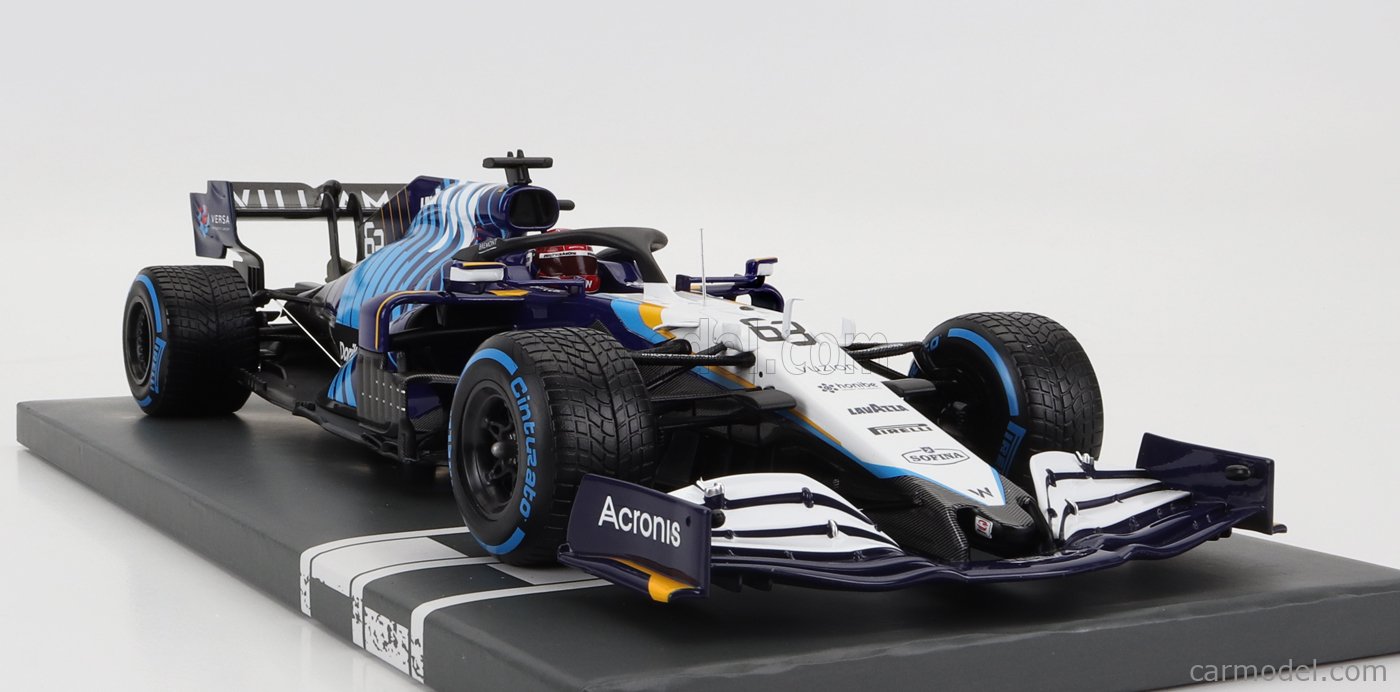 ミニチャンプス1/43 ウィリアムズ FW43B ラッセル2021ベルギー 2位 Amazon | Minichamps 1/43 ウィリアムズM FW43Bラッセル2021