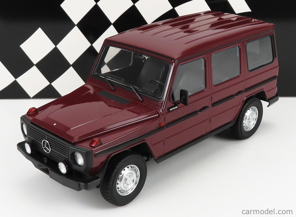 1980 Mercedes-benz G-model (swb) Red With Black Stripes Limited Edition To  504 Pcs 1/18 Diecast Model Car By Minichamps : Target