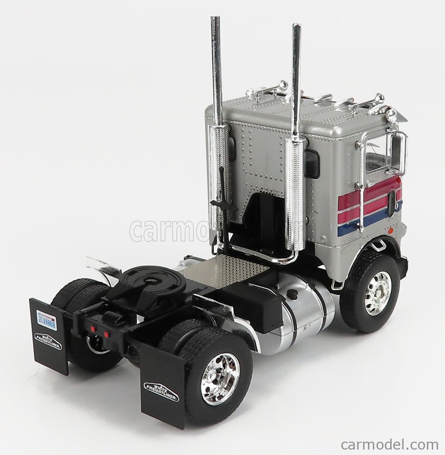 SUPERB IXO DIECAST 1/43 1976 FREIGHTLINER COE TRUCK CAB/TRACTOR IN SILVER TR084