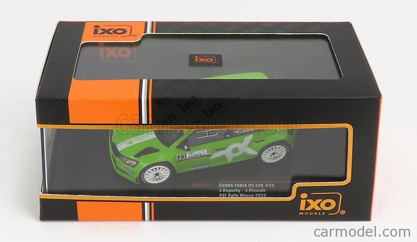 IXOMODELS 1/43 - Skoda Fabia R5 EVO Rallye Monza 2020 N°78 - Neuve