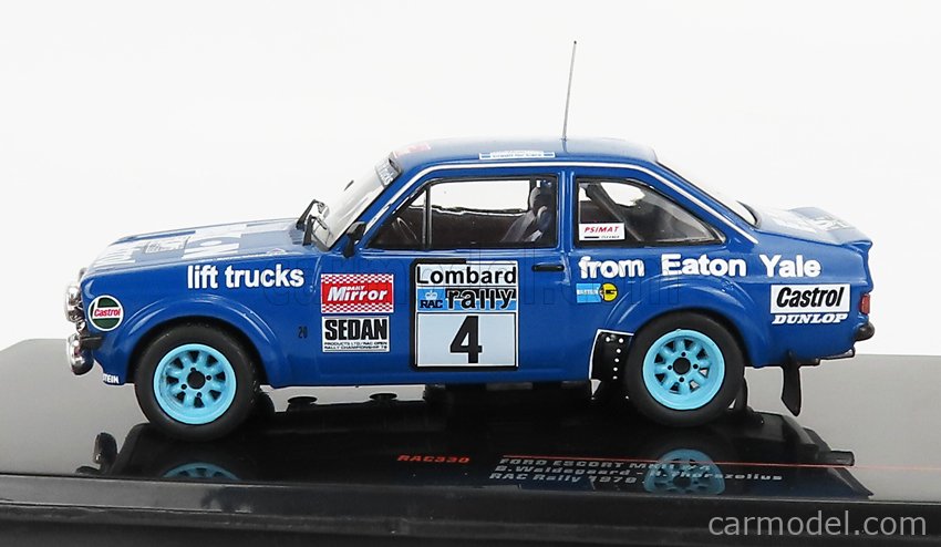 IXO-MODELS RAC330 Scale 1/43 | FORD ENGLAND ESCORT MKII (night version ...