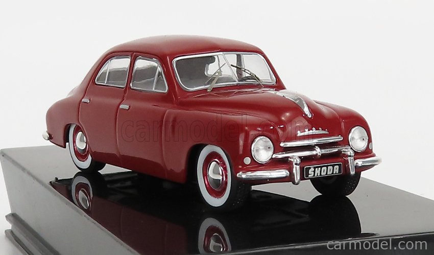 IXO-MODELS CLC371N Scale 1/43 | SKODA 1200 LIMOUSINE 1952 RED