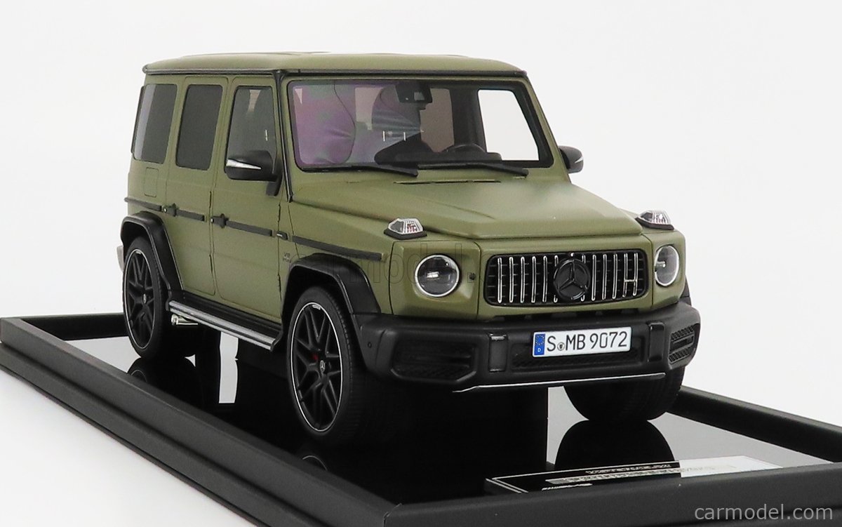 MOTORHELIX MH018GAG Scale 1/18 | MERCEDES BENZ G-CLASS G63 AMG (W463) V8  BITURBO 2019 ARMY GREEN