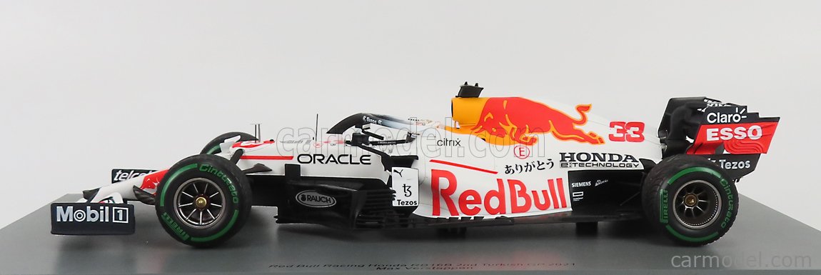 RED BULL - F1 RB16B HONDA RA620H TEAM ASTON MARTIN N 33 2nd TURKISH GP 2021  MAX VERSTAPPEN