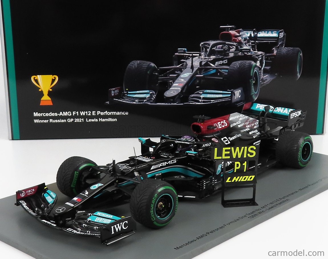 / Lewis Hamilton Mercedes Pizarra F1 2020 X2 Pitboard 1:18 
