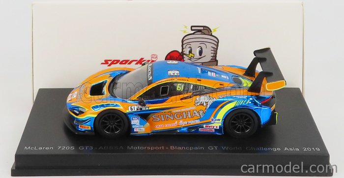 SPARK MODEL Y164 Scale 1 64 McLAREN 720S GT3 TEAM ABSSA