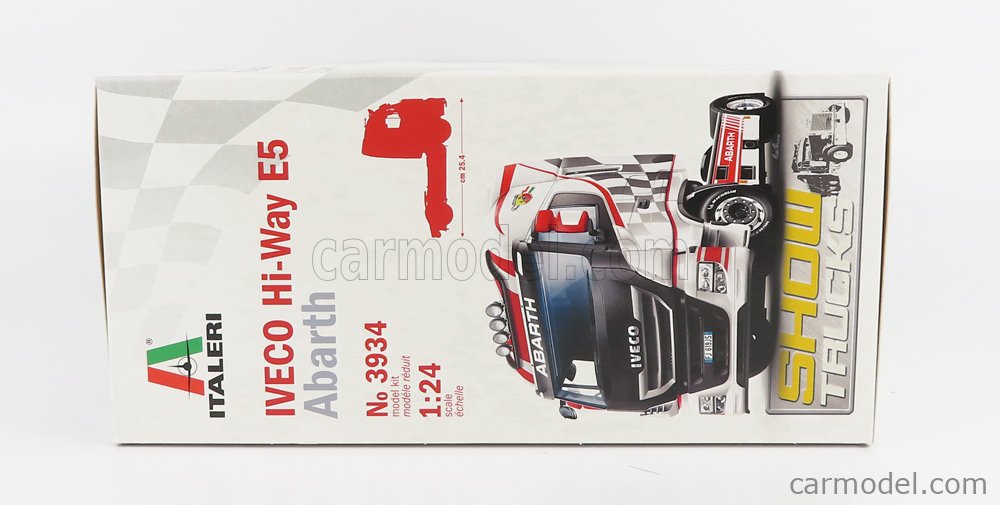 Miniature Iveco Stralis Abarth - N°1 De La Collection Hachette 2024 - Échelle 1:43 - Tuning Truck