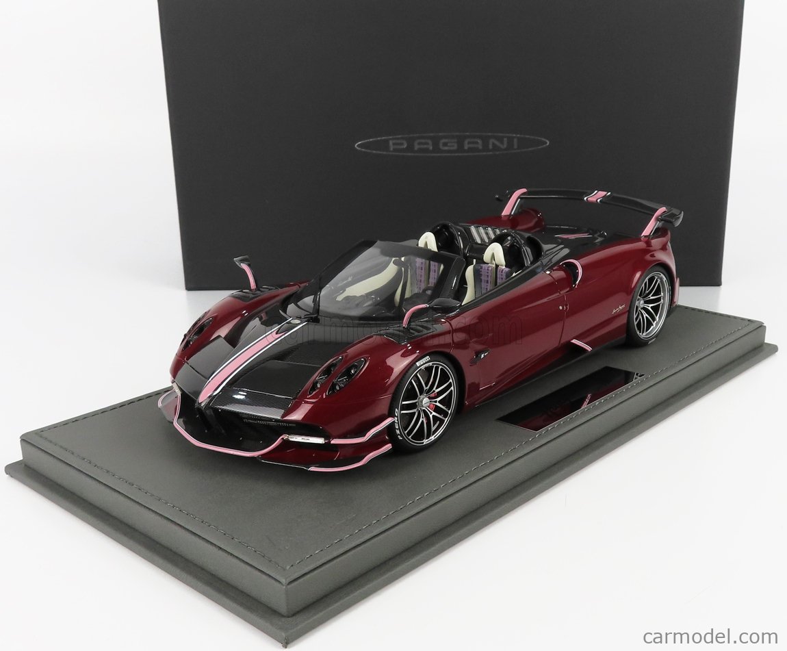 1:18 BBR Pagani Huayra Bc Roadster 2017 With Showcase Red Met P18159C1V Modellba