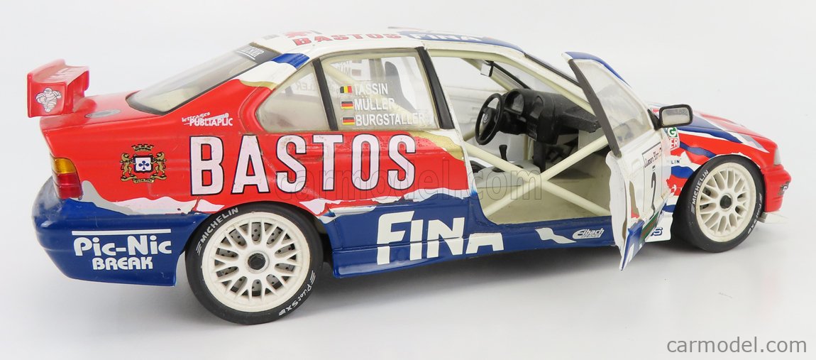 Modèle Réduit Spark BMW 318is N°17 Des 24h De Spa 1996 - Échelle 1/43, Limité à 500 Pièces
