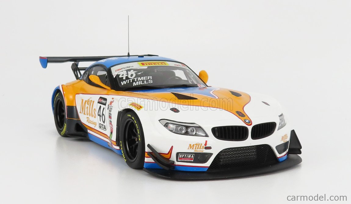 Minichamps 1:18 - Coche de carreras a escala - BMW Z4 GT3 Bernd Team