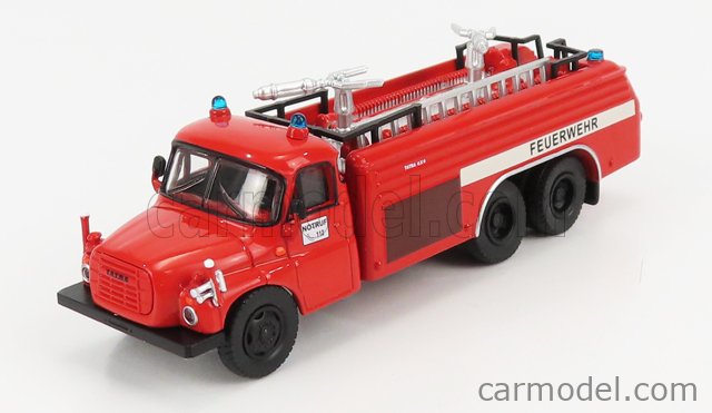 Schuco 452663200 1:87 Red Feuerwehr Tatra T148 Fire Truck Diecast