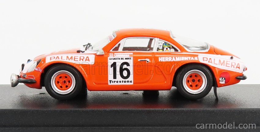 Miniature Trofeu 1/43 Alpine Renault A110 Rallye Firestone 1976, En Boîte