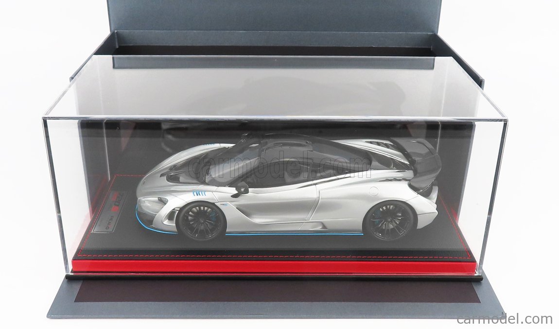 Modellino 1/18 Peako McLaren 720S Novitec N-Largo, Camaleonte Opaco Oro, Base In Carbonio, Edizione Limitata