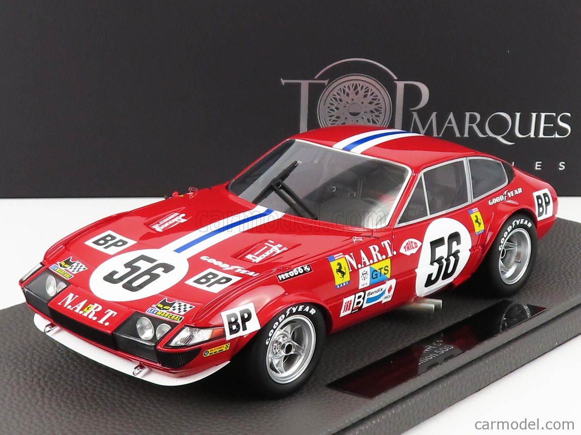 TOPMARQUES TOP114F Scale 1/18 | FERRARI 365 GTB/4 DAYTONA 4.4L V12