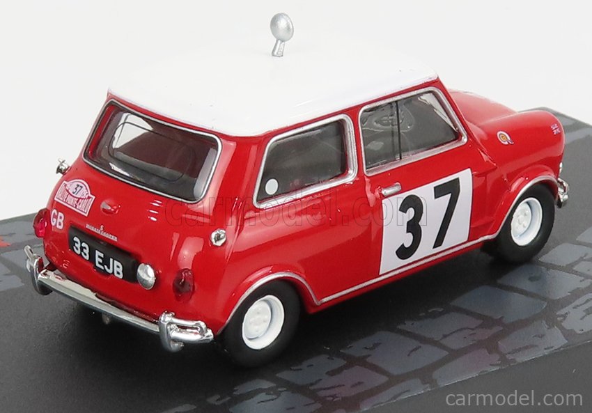 AUSTIN MINI N°37 RALLYE MONTE CARLO 1964 ELIGOR 1:43 1er de reference