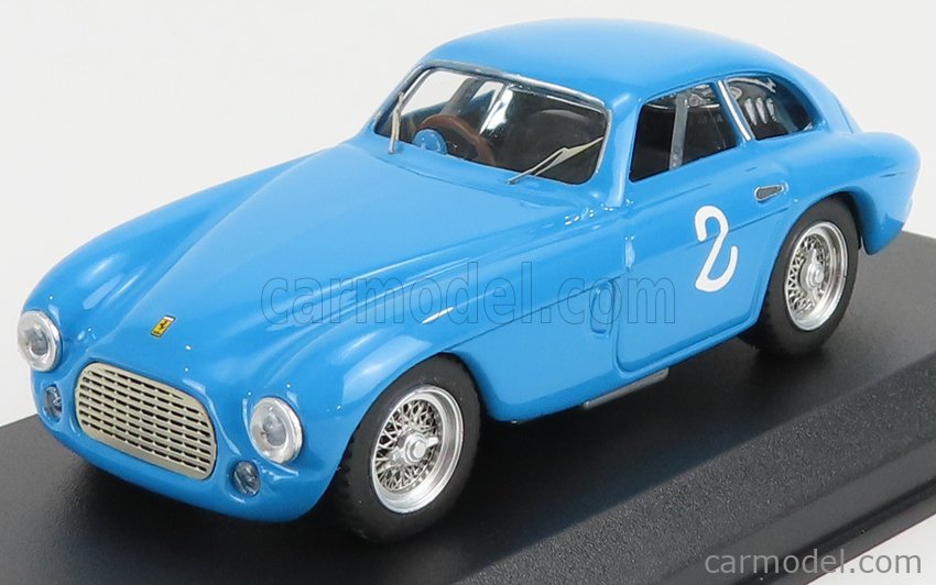 FERRARI 166MM BARCHETTA ch.0064 AVVOCATO GIANNI AGNELLI  PERSONAL CAR 1948 BLUE ART-MODELART-MODEL 43ミニカー 価格比較