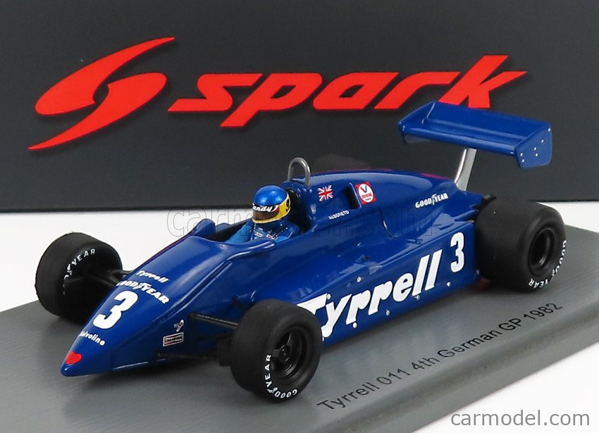 Tyrrell 011 4 F1 Grand Prix de Monaco 1983 Danny Sullivan Spark S7285