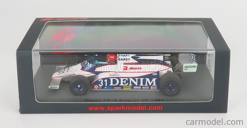 Eddie Cheever - Osella FA1 - 1980 DE_ DE NI DE DENIM መ IS 31 M