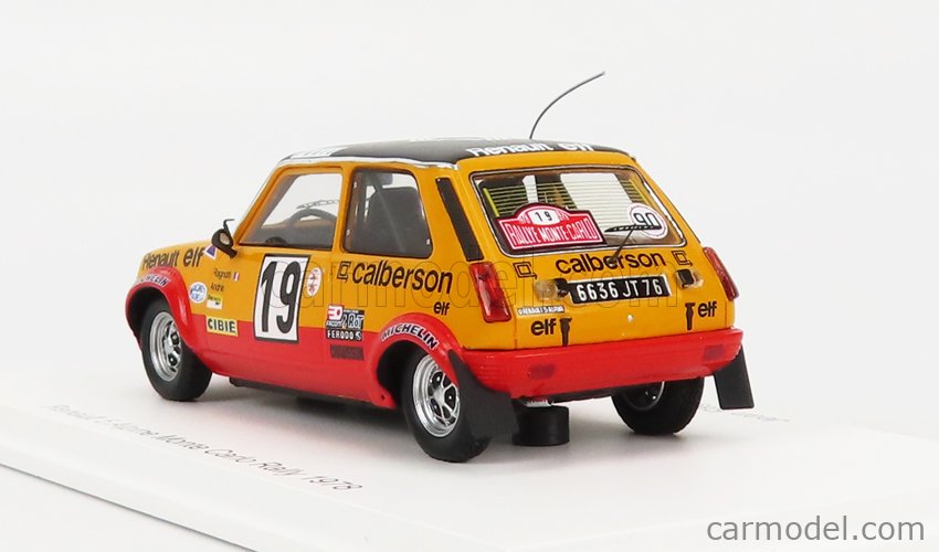 Italeri 3652 - Renault 5 Alpine Rally - Auto in Kit 1:24