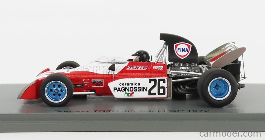 Spark S3994 SURTEES TS9B N°26 GP Espagne 1972 Andrea De 1/43 Résine