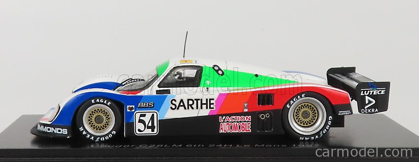 Spark S3541 1/43 COUGAR C 28 LM NO.55 COURAGE COMPÉTITION 24H