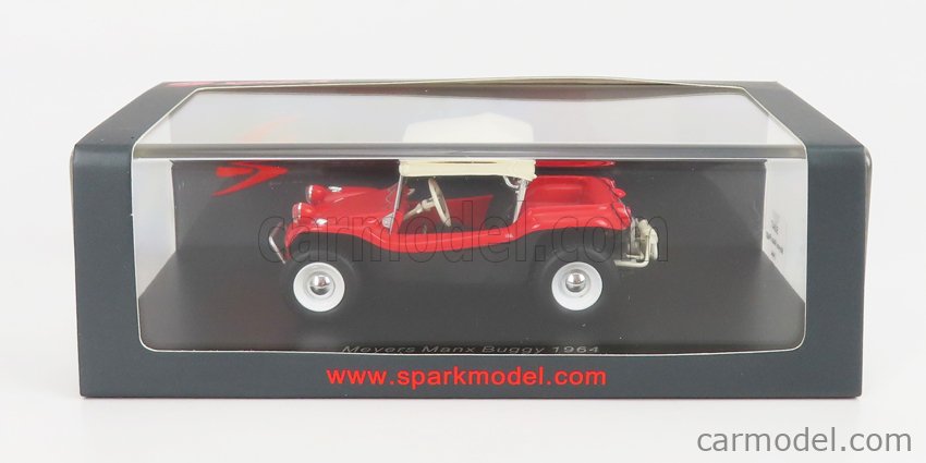 SPARK-MODEL S0847 Scale 1/43  MEYERS MANX BUGGY 1964 RED
