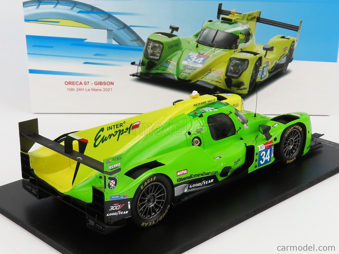 Miniature Spark ORECA 07 Gibson N°34 - Le Mans 2023 - Échelle 1/43 - Précde