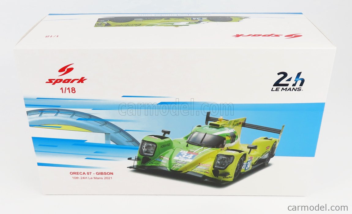 Spark 18S812 ORECA 07 Gibson Inter Europol – 24H Le Mans 2022 N°43 échelle 1/18