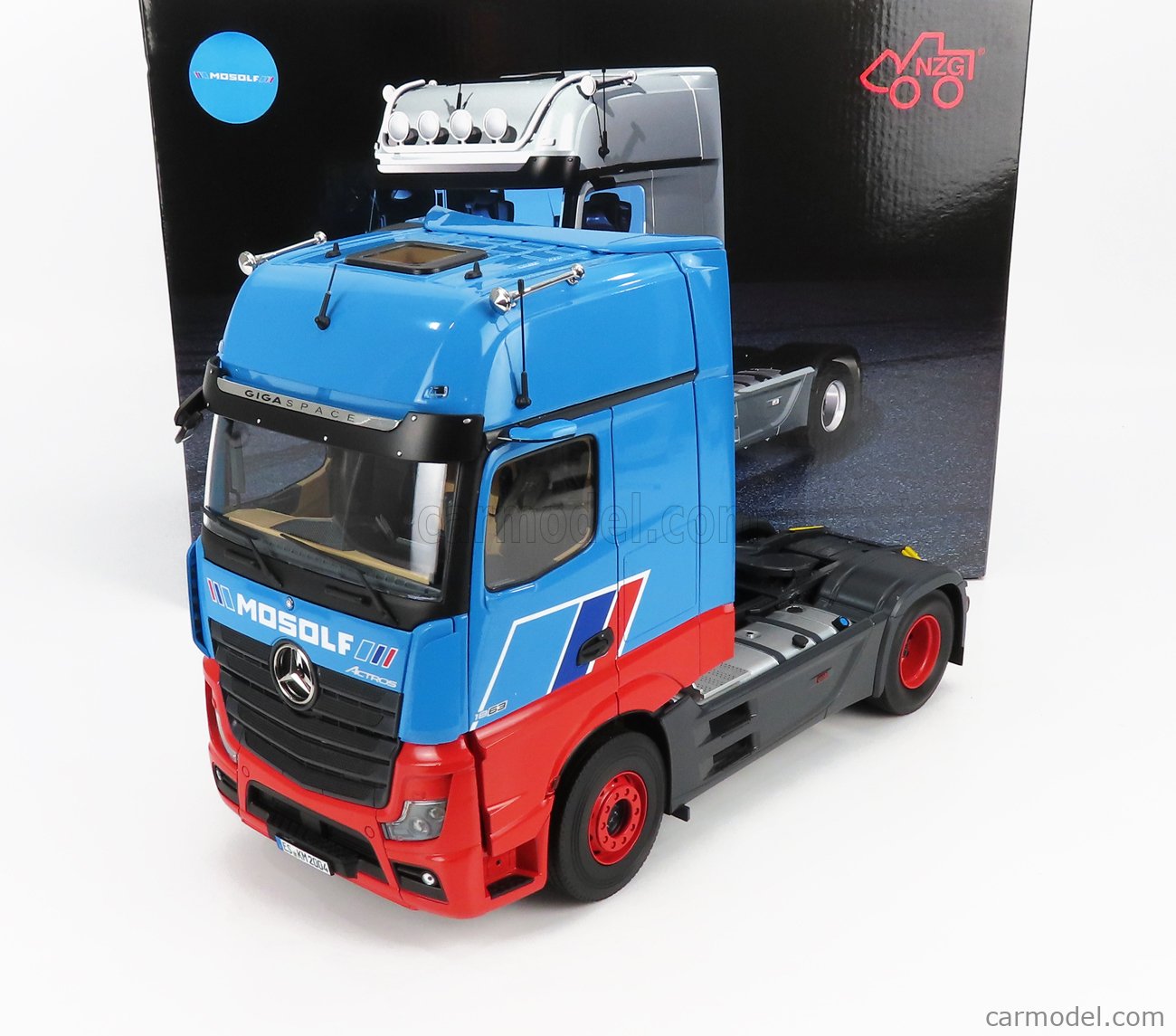 NZG LM10250001 Scale 1/18 | MERCEDES BENZ ACTROS 2 1863 GIGASPACE 4x2 ...