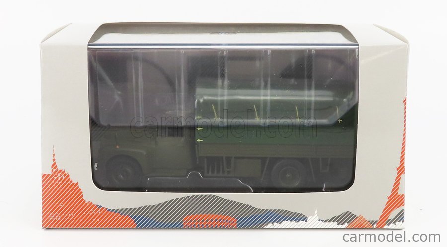 ODEON Citroën U55 1960 Échelle 1:43 Camion Militaire Miniature - Kaki - Foto 10