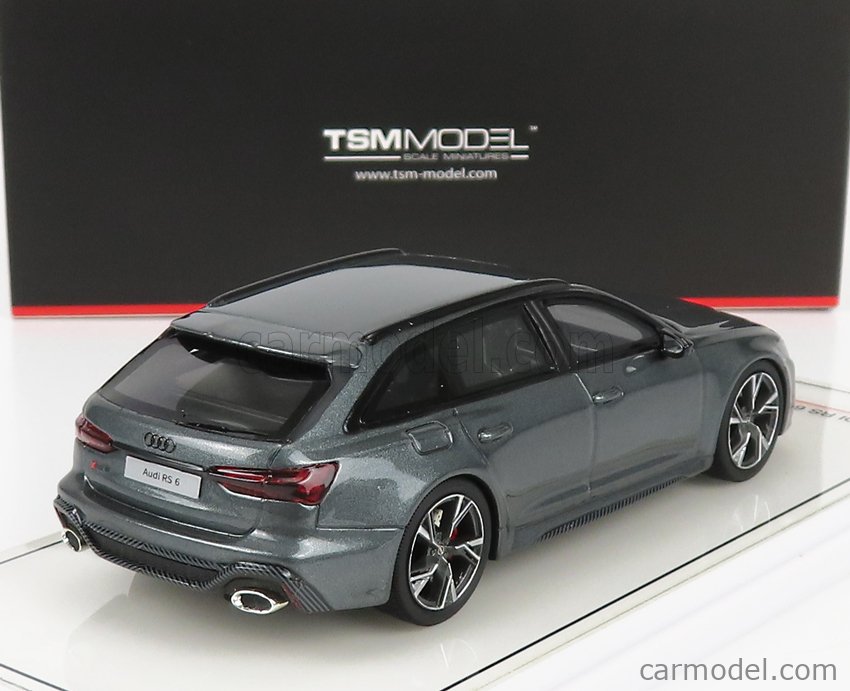 Miniature Audi RS6 Avant 1/43 TrueScale - Résine Grise, Collection