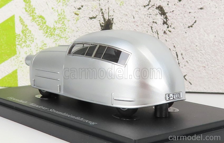 Miniature Voiture AutoCult 1/43 Espenlaub Wanderer Streamliner 1928 - Résine Gris, Modèle Neuf
