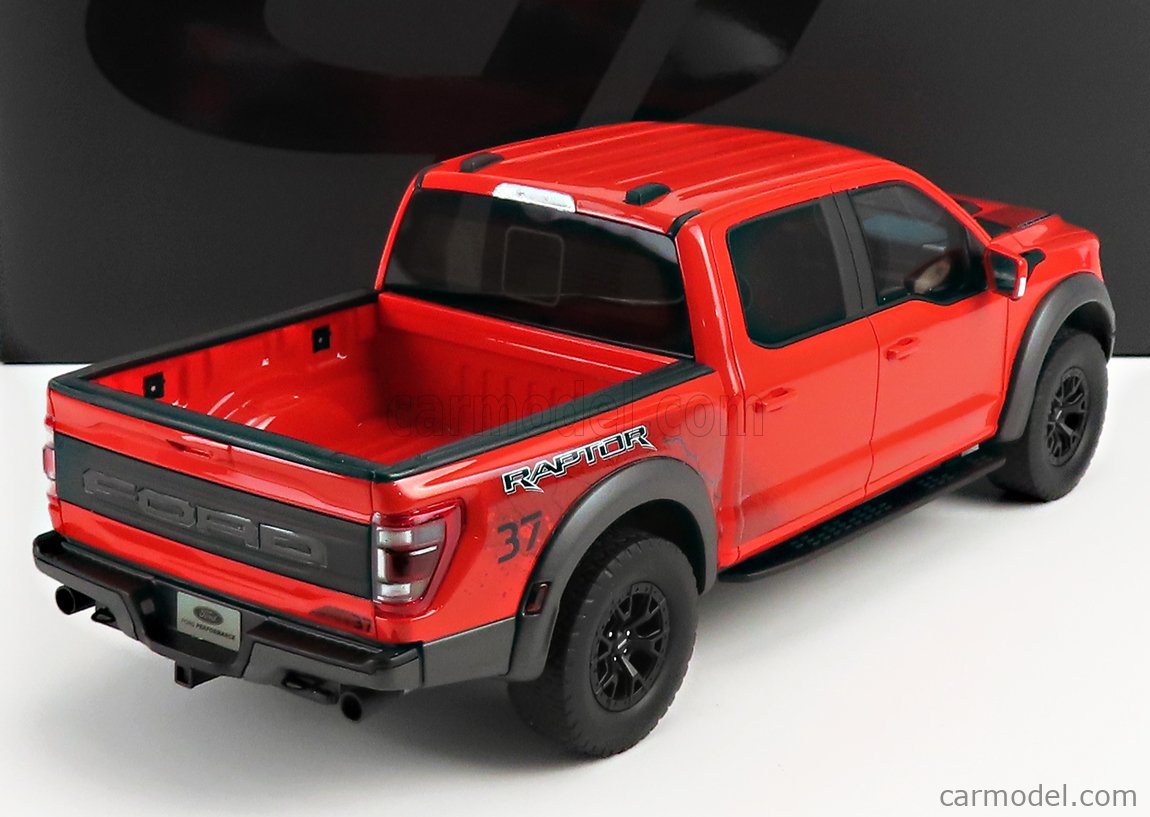 1/18 GT Spirit 2022 Ford F-150 Raptor Pickup Truck (Code Orange) Resin Car  Model 