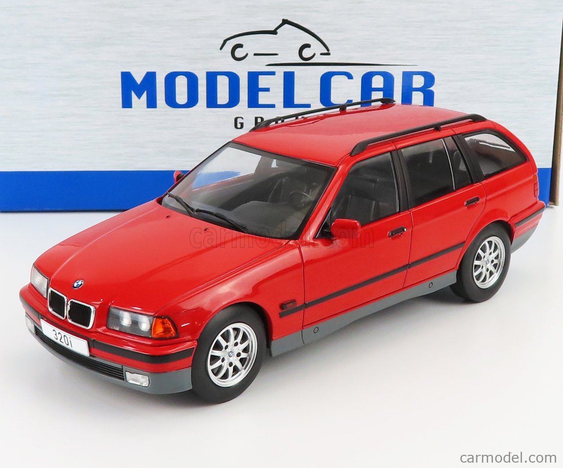 MCG MCG18154 Escala 1/18  BMW 3-SERIES 320i (E36) TOURING 1995 RED
