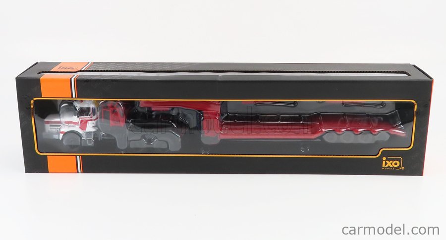 BERLIET TB 015 M3 6X4 Transporteur Lourd 1960 Rouge Modèle Auto 1:43 Ixo Models EUR 74,08 - FR