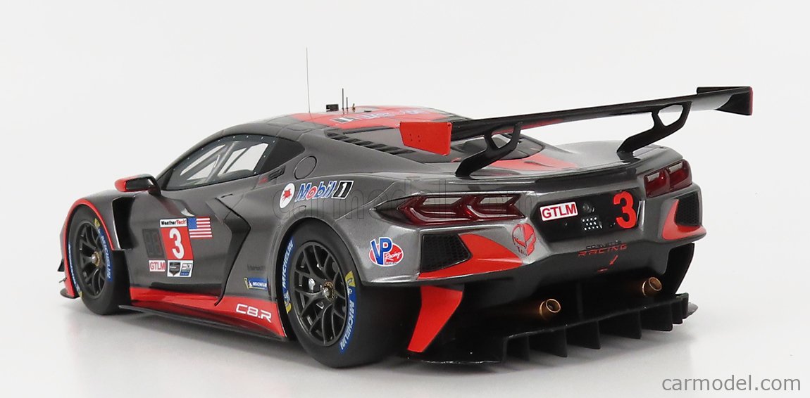 Diecast model cars Chevrolet Corvette 1/18 Top Speed C8.R No.33 Racing WEC Sebring 1000 Miles