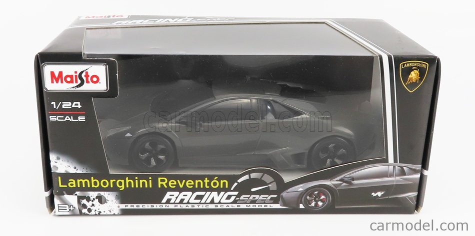 MAISTO Q0443/19 Scale 1/24 | LAMBORGHINI REVENTON 2007 GREY MET