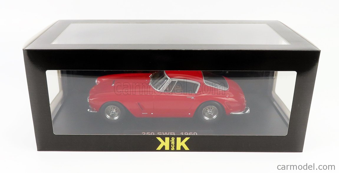 KK SCALE MODELS 180763 Ferrari 250 SWB Passo Corto 1961 bleu metal 1/18 