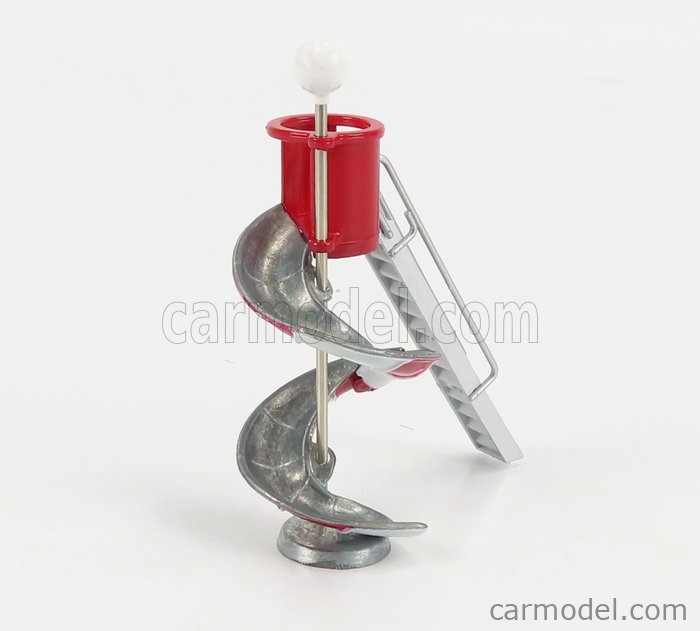 TINY TOYS ATPG004 Echelle 1/64  ACCESSORIES TRADITIONAL SLIDE PHOTO STAND SILVER RED
