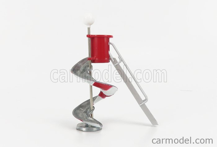 TINY TOYS ATPG004 Echelle 1/64  ACCESSORIES TRADITIONAL SLIDE PHOTO STAND SILVER RED
